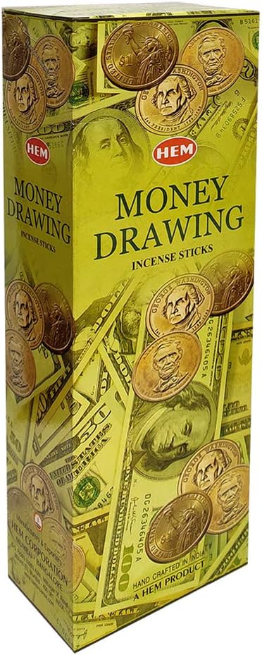 Hem Money Drawing Incense Sticks - 120 Sticks Pack
