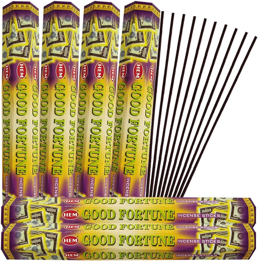 Hem Good Fortune Incense Sticks - 120 Sticks Pack