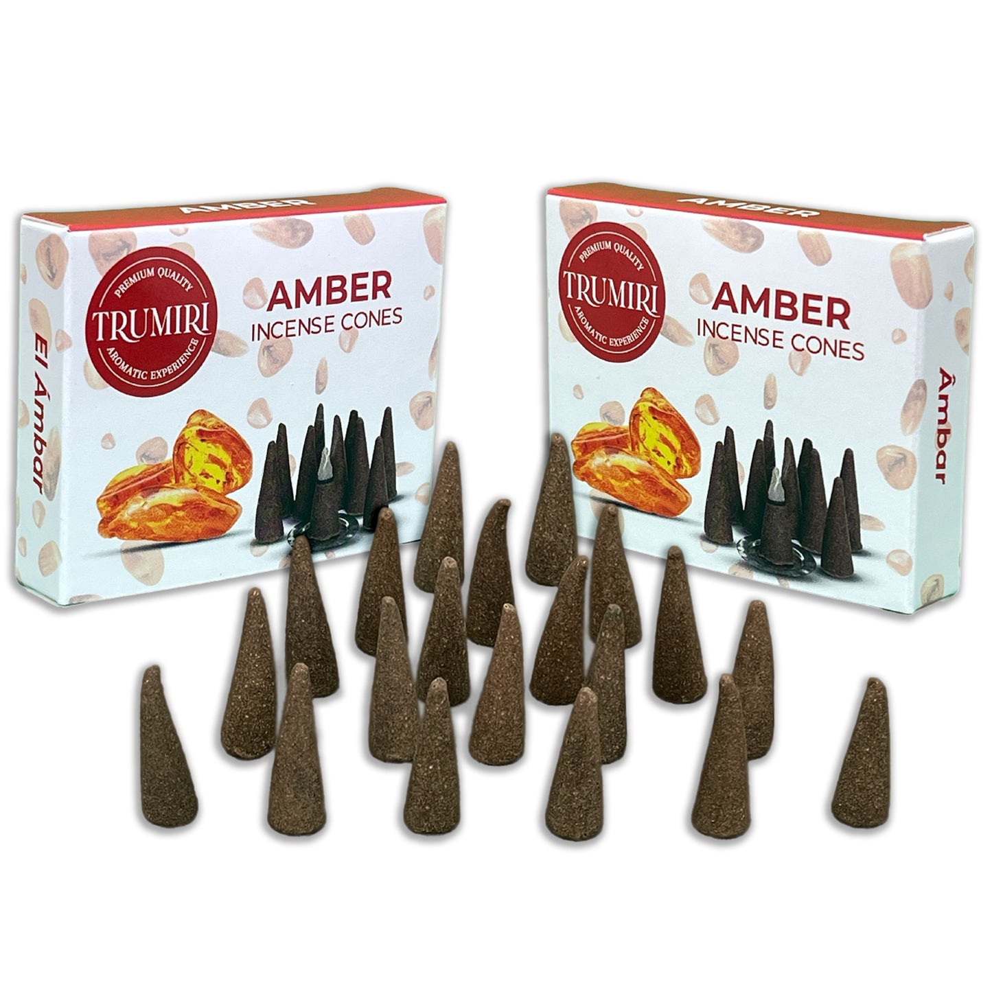 Trumiri Incense Cones Twin Packs - 2 Packs of 10 Cones - Total 20 Cones