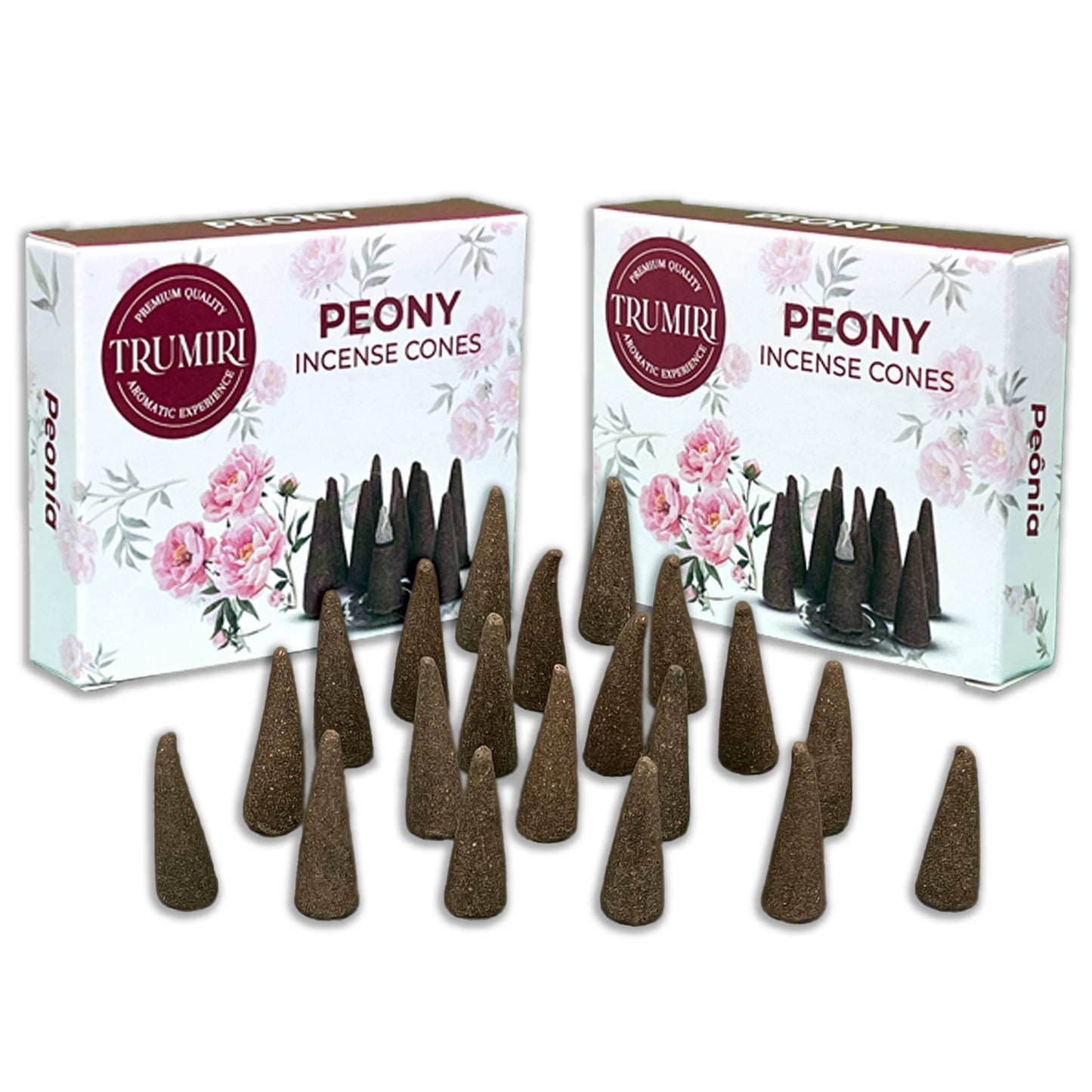 Trumiri Incense Cones Twin Packs - 2 Packs of 10 Cones - Total 20 Cones