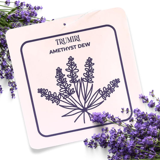 Amethyst Dew - Scented Sachets for Drawer and Closet Freshener with Long Lasting Scent - Home Fragrance Sachet Bag Dresser Refresher Packet - Olores para Closet De Ropa