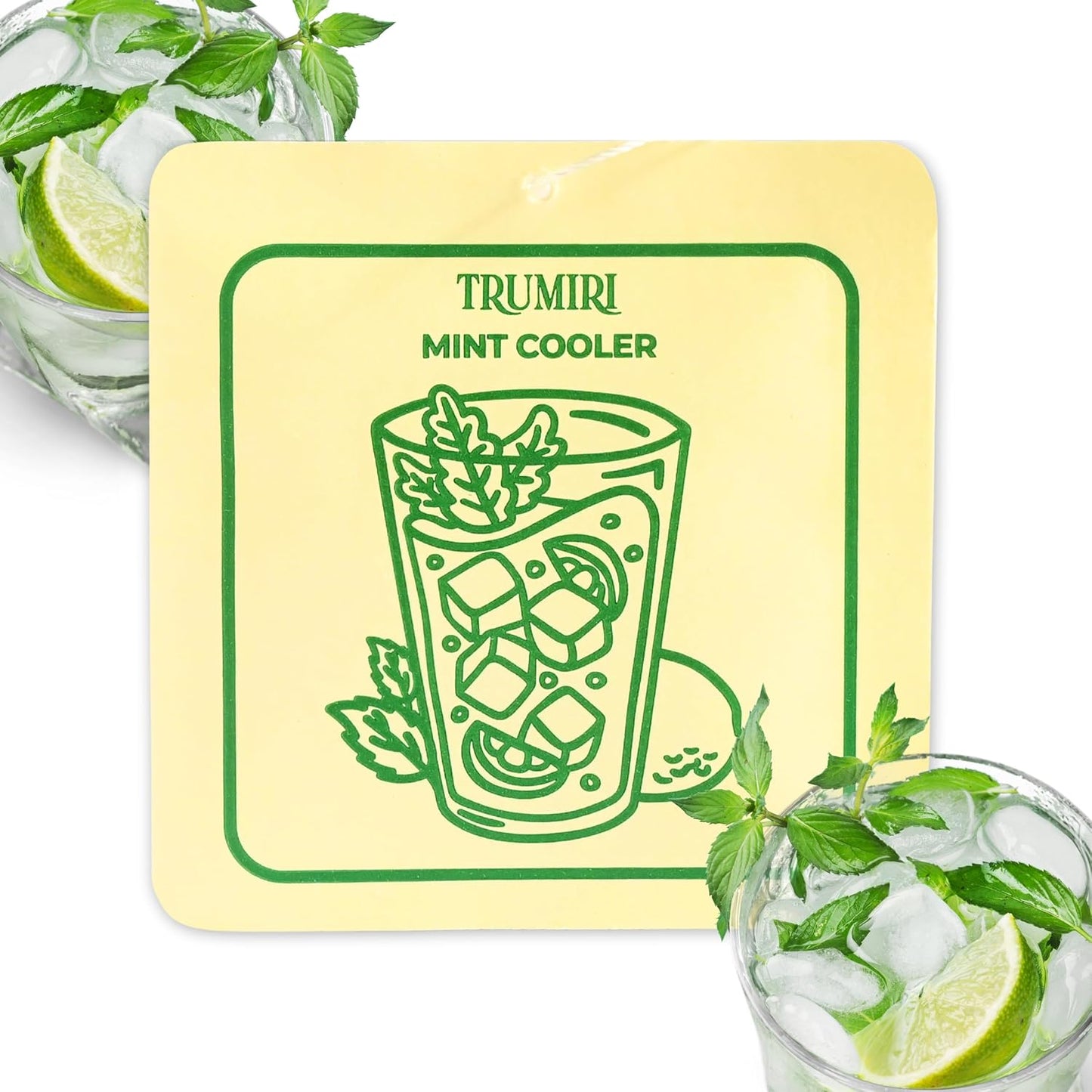 Mint Cooler - Room Deodorizer Gel Odor Eliminator For Home - Bathroom Air Freshener Odor Absorber - Closet Deodorizer - Long Lasting Non Plug In Strong Scent For Kitchen Trash Basement Rv Smell