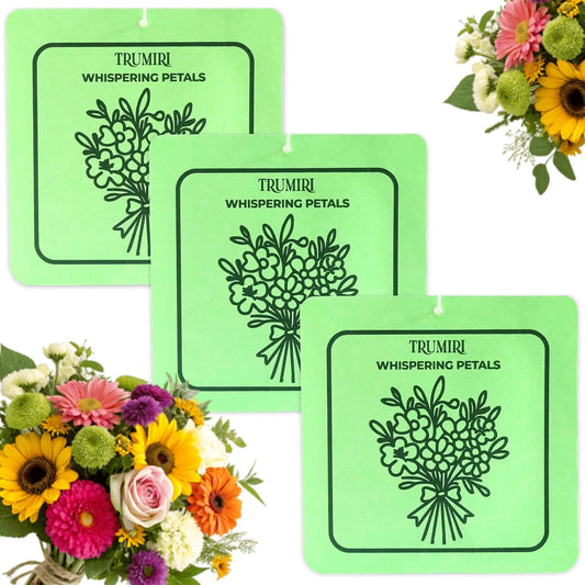 Whispering Petals - Room Deodorizer Gel Odor Eliminator For Home - Pack Of 3 - Bathroom Air Freshener Odor Absorber Closet Deodorizer - Non Plug In Strong Scent For Kitchen Trash Basement Shoe Rack