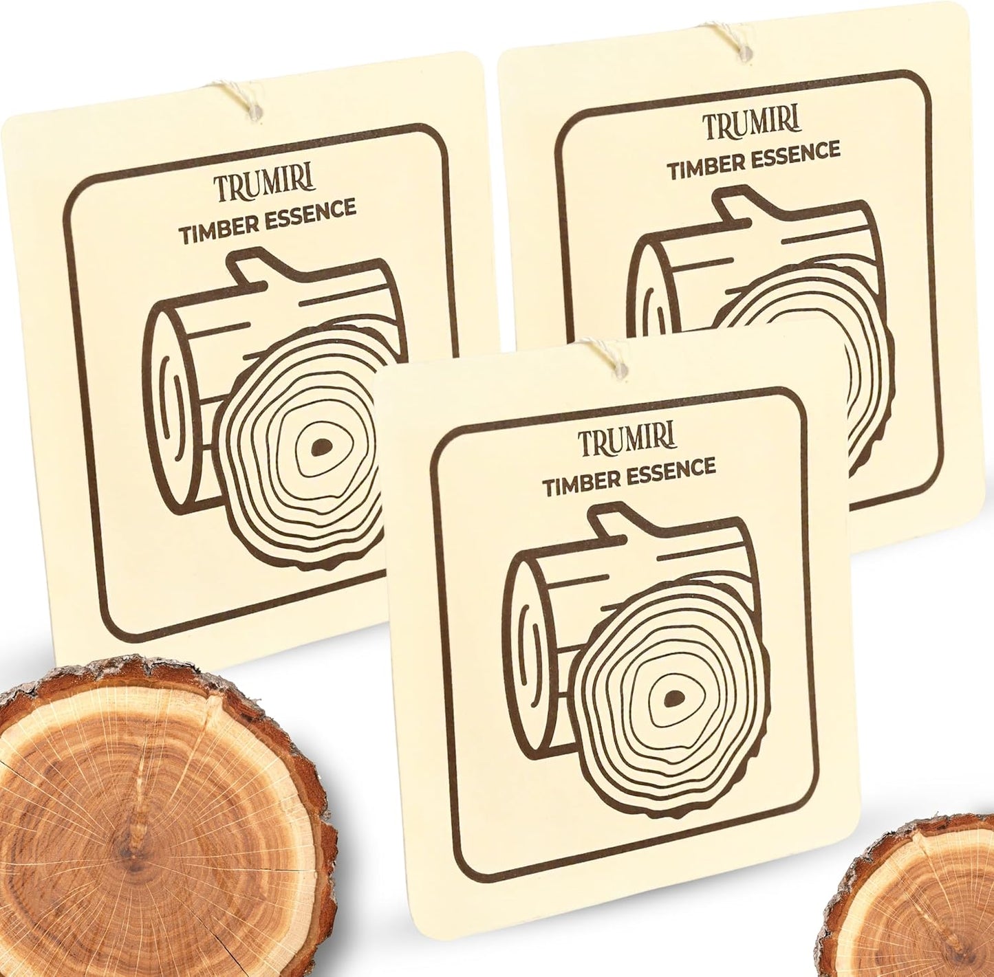 Timber Essence - Room Deodorizer Gel Odor Eliminator For Home - Pack Of 3 - Bathroom Air Freshener Odor Absorber - Long Lasting Non Plug In Strong Scent For Kitchen Trash Basement Rv Closet Smell
