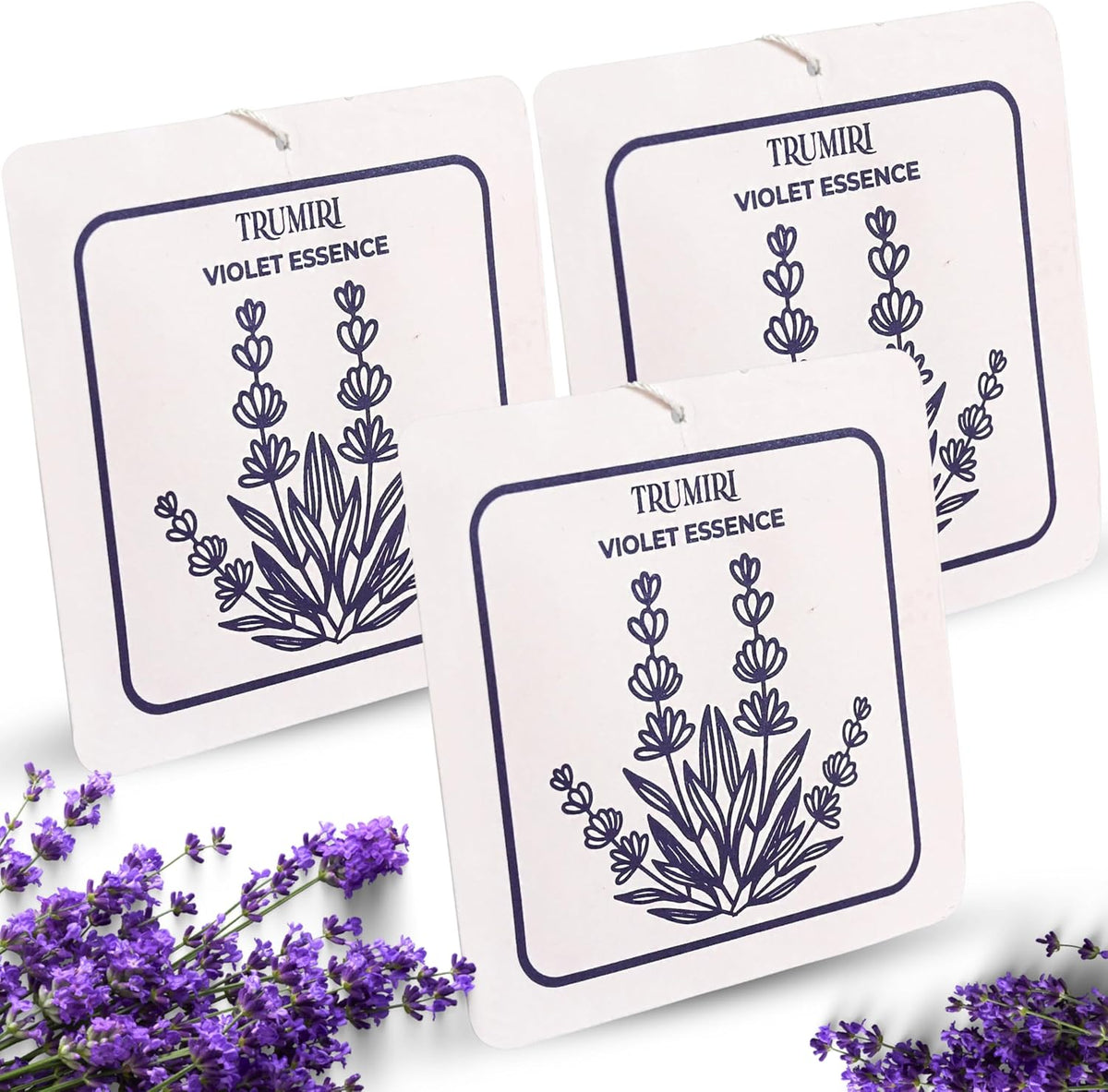 Violet Essence - Room Deodorizer Gel Odor Eliminator For Home - Pack Of 3 - Bathroom Air Freshener Odor Absorber - Long Lasting Non Plug In Strong Scent For Kitchen Trash Basement Rv Closet Smell