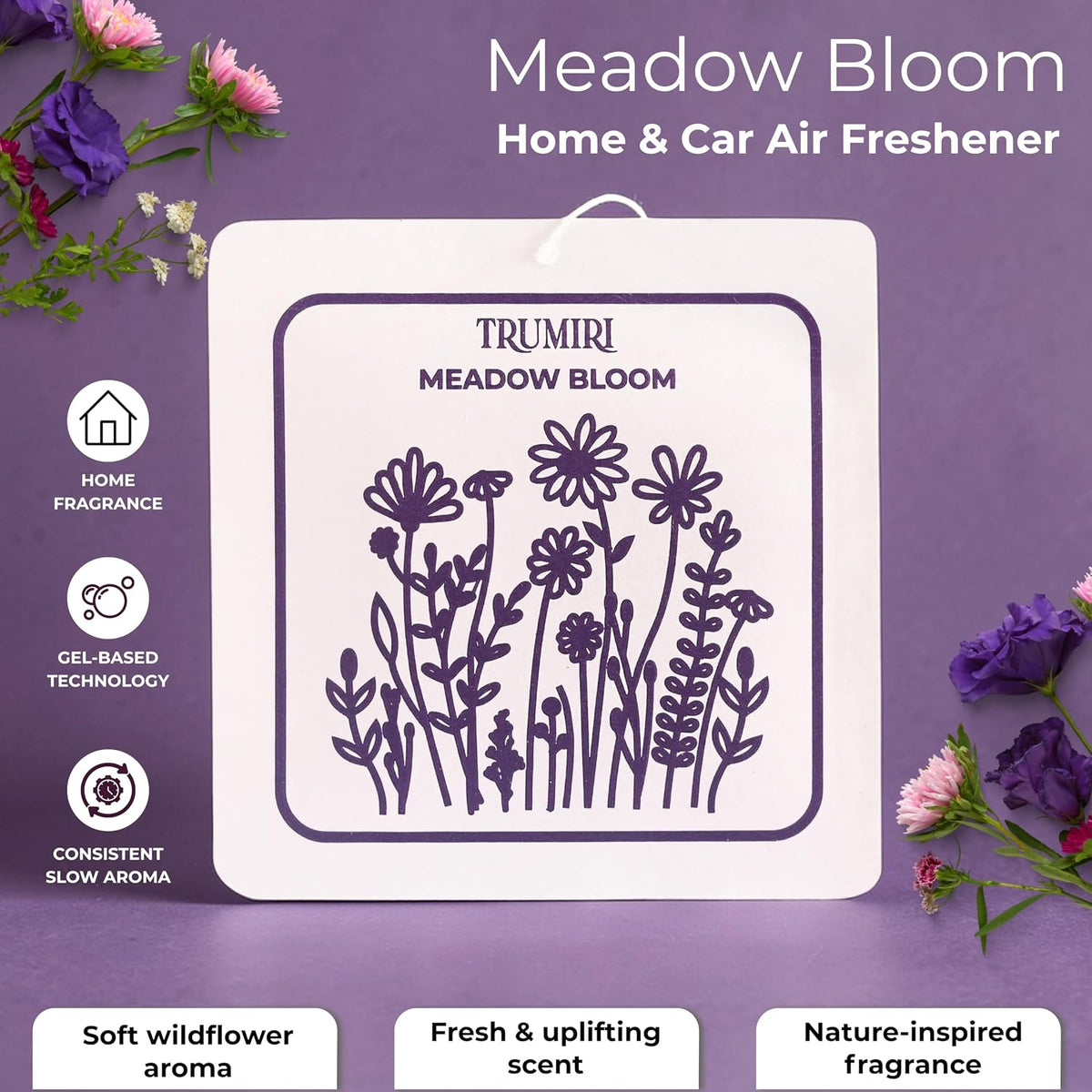 Lavender Scented Drawer & Closet Air Freshener Sachet–Long-Lasting Hanging Sachet Bag, Scent Diffuser, Odor Eliminator, Wardrobes, Dressers & Bedroom, Floral–Home Fragrance Gift Set for Thanksgiving