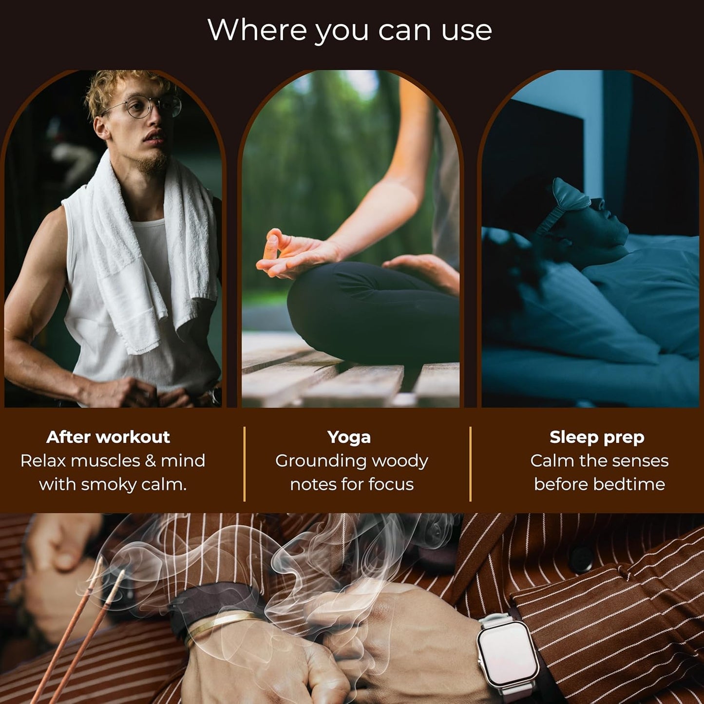 Campfire Woods Incense Sticks - Pack of 100 Inscents-Sticks - Inciensos Aromaticos para La Casa - Made with Natural Ingredients - Scented Insence Non Toxic Insense Incents