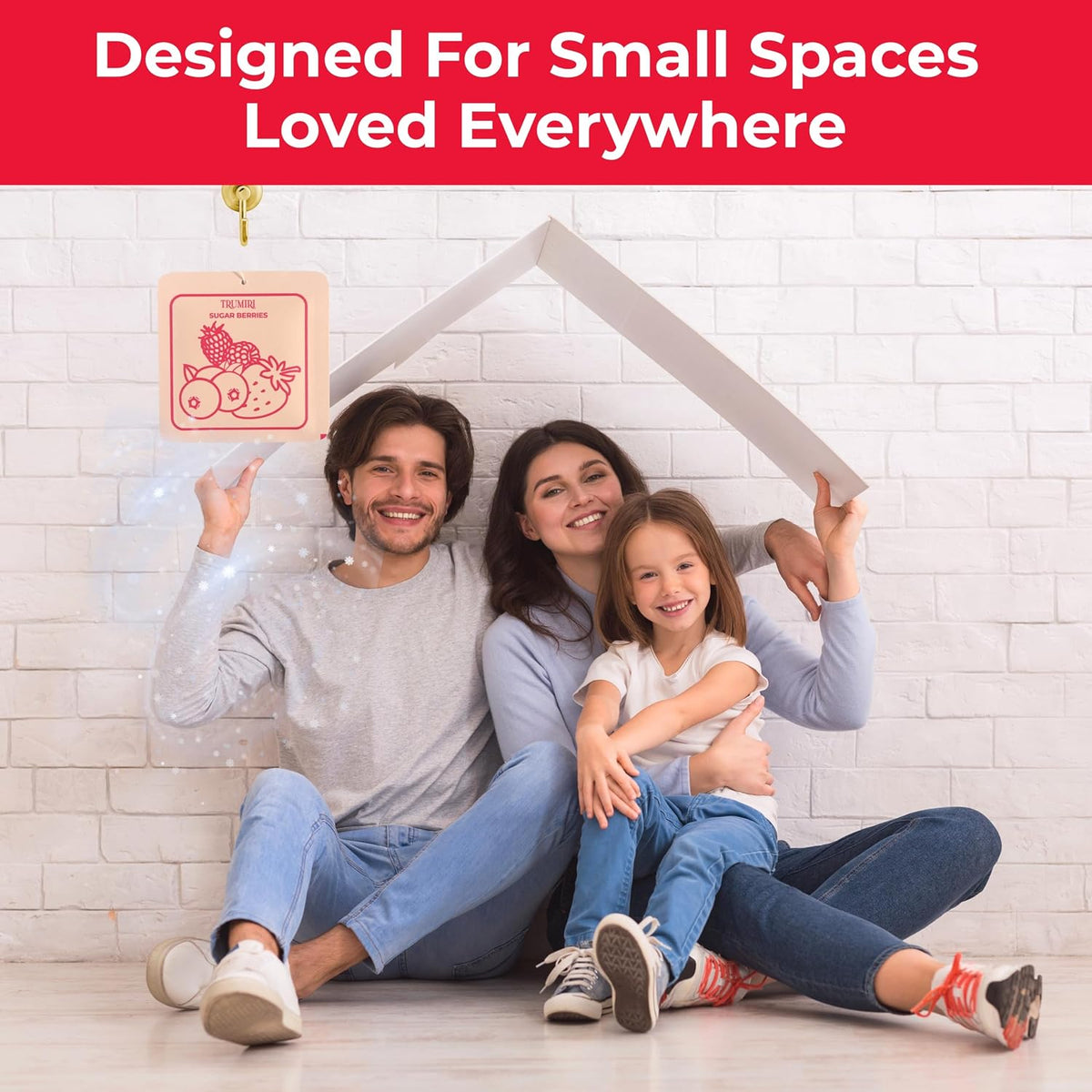 Sugar Berries - Room Deodorizer Gel Odor Eliminator For Home - Bathroom Air Freshener Odor Absorber - Closet Deodorizer - Long Lasting Non Plug In Strong Scent For Kitchen Trash Basement Shoe Rack