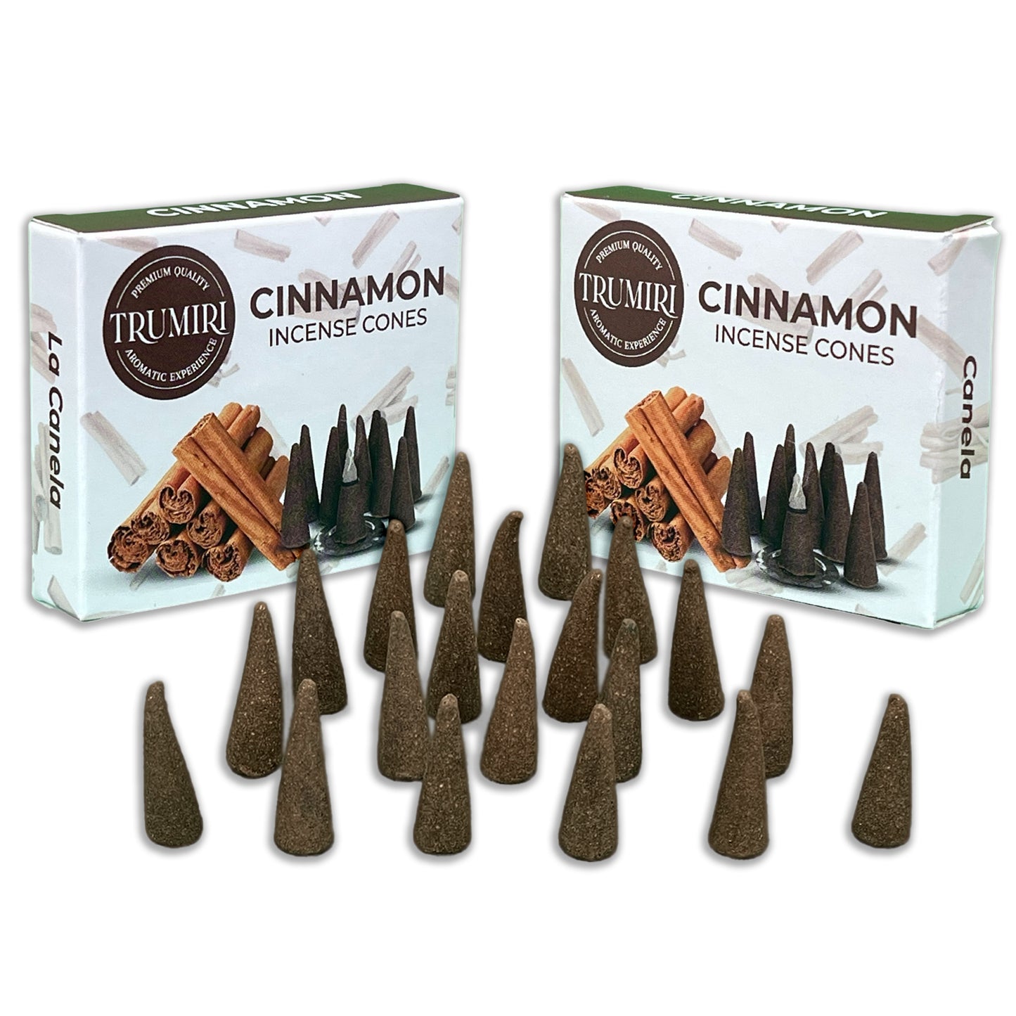 Trumiri Incense Cones Twin Packs - 2 Packs of 10 Cones - Total 20 Cones