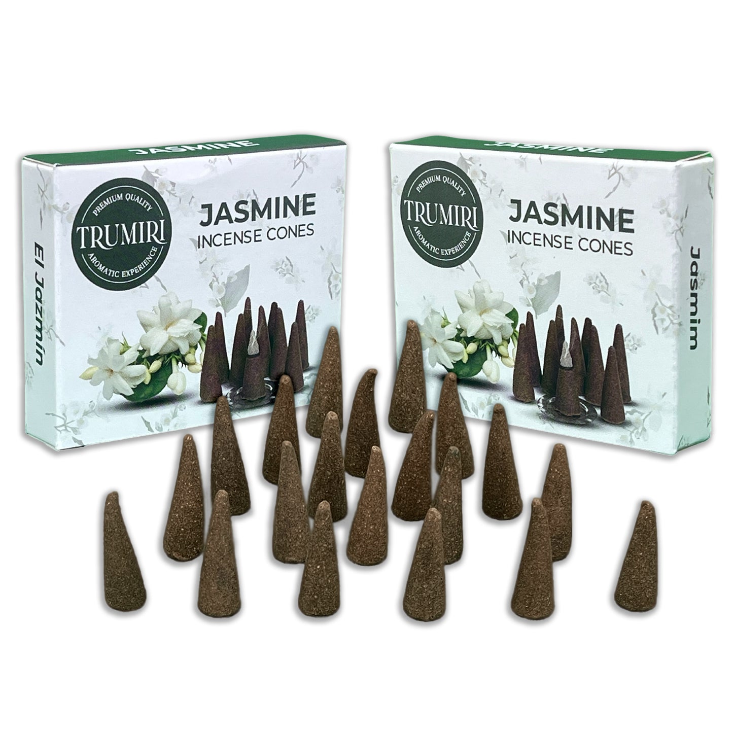 Trumiri Incense Cones Twin Packs - 2 Packs of 10 Cones - Total 20 Cones