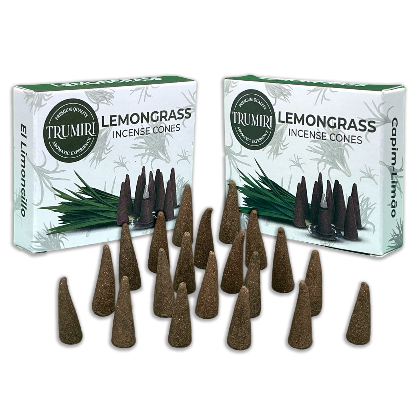 Trumiri Incense Cones Twin Packs - 2 Packs of 10 Cones - Total 20 Cones
