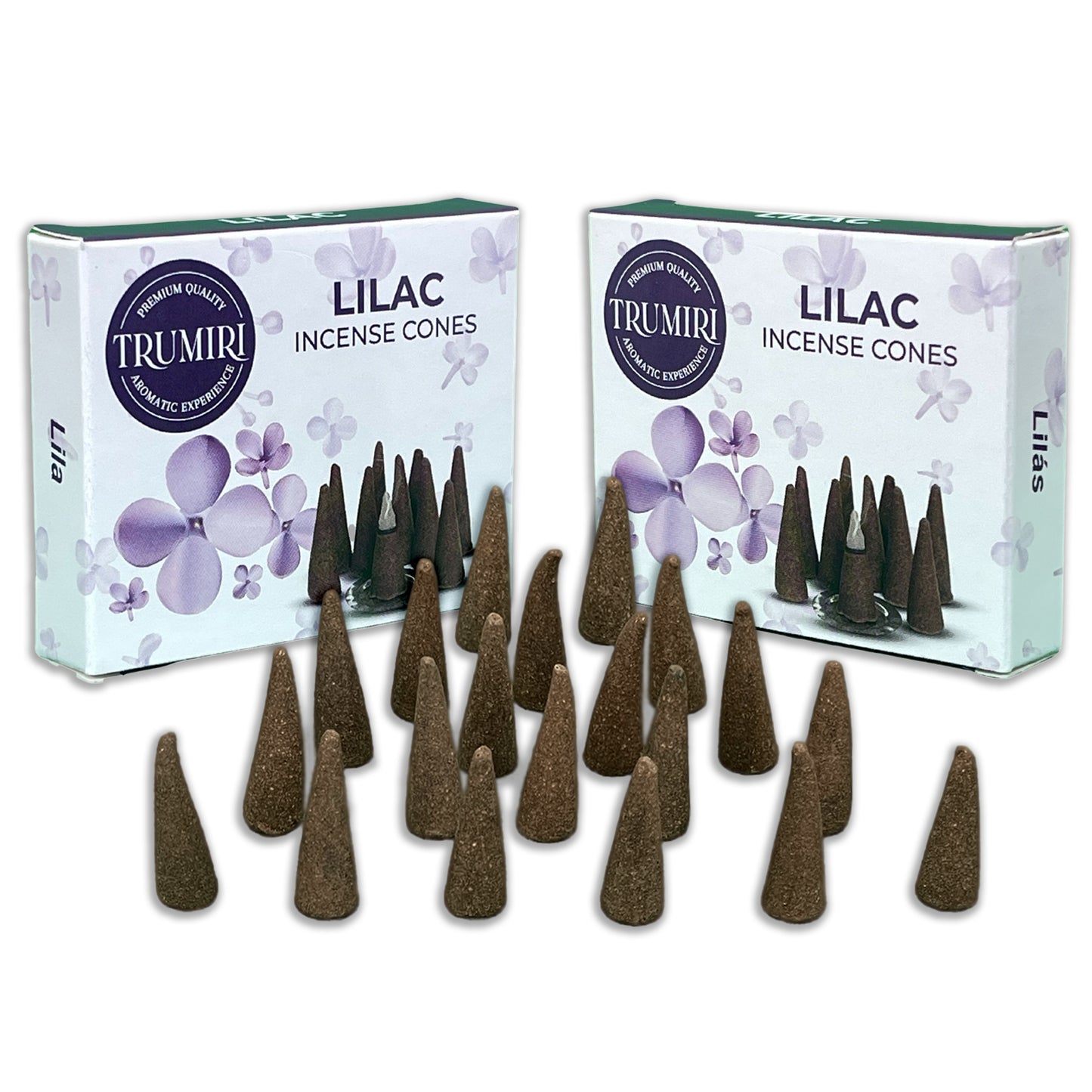 Trumiri Incense Cones Twin Packs - 2 Packs of 10 Cones - Total 20 Cones