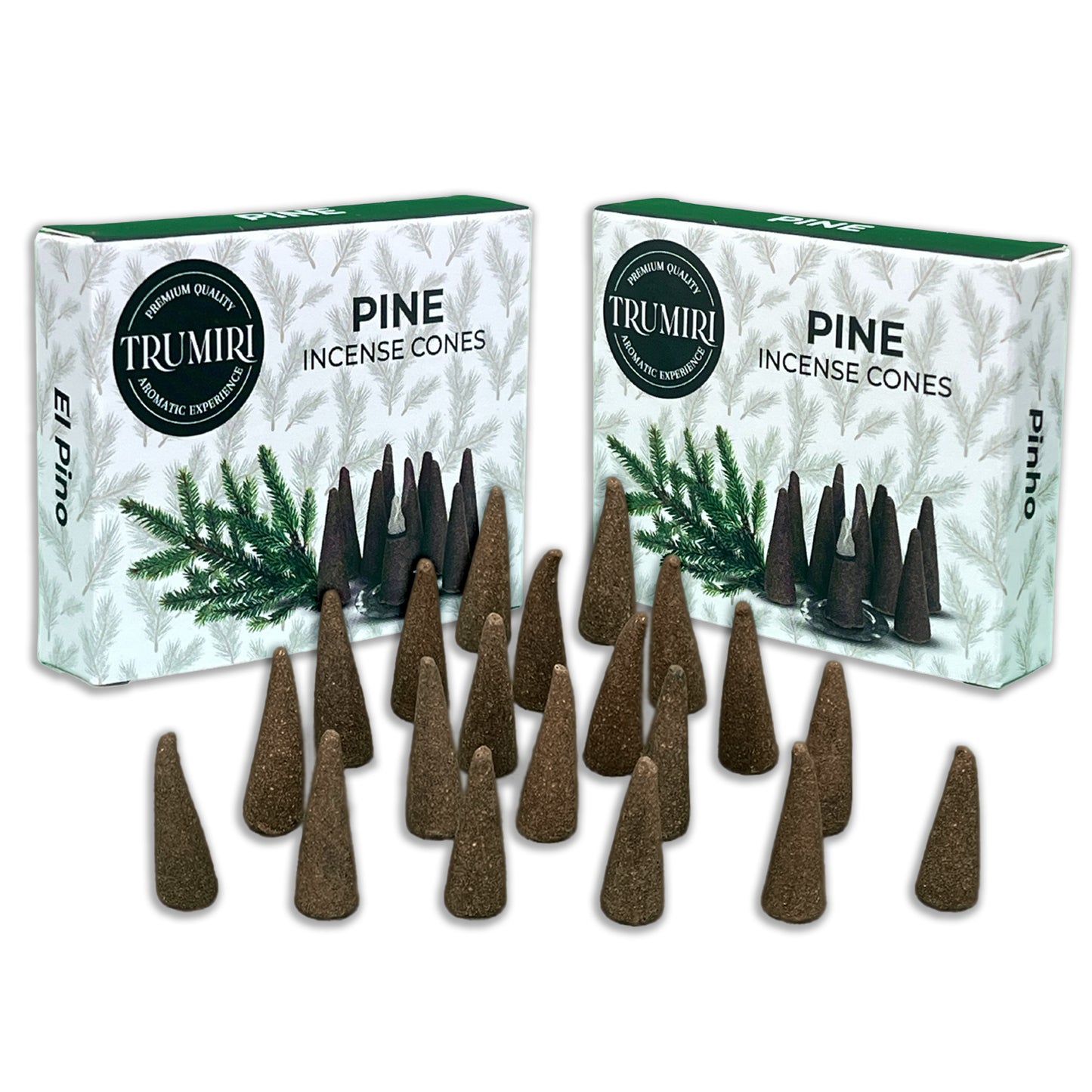 Trumiri Incense Cones Twin Packs - 2 Packs of 10 Cones - Total 20 Cones